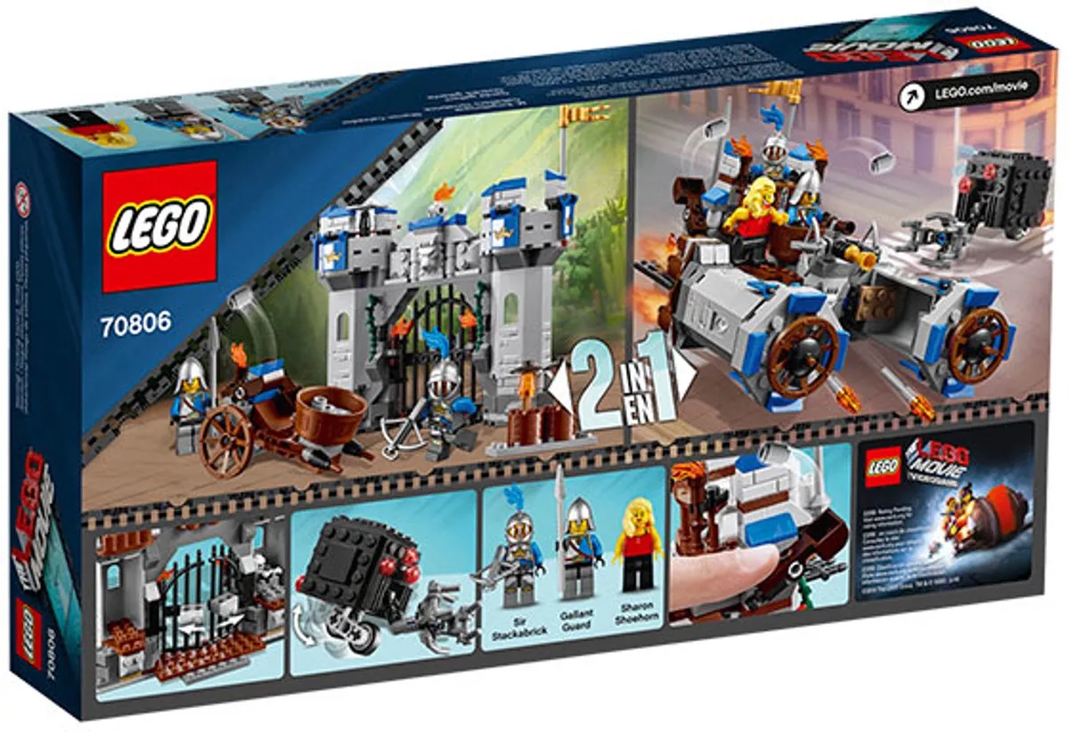 LEGO The Movie Kasteelcavalerie 70806 - 424 Stukken - afbeelding 6 van 6
