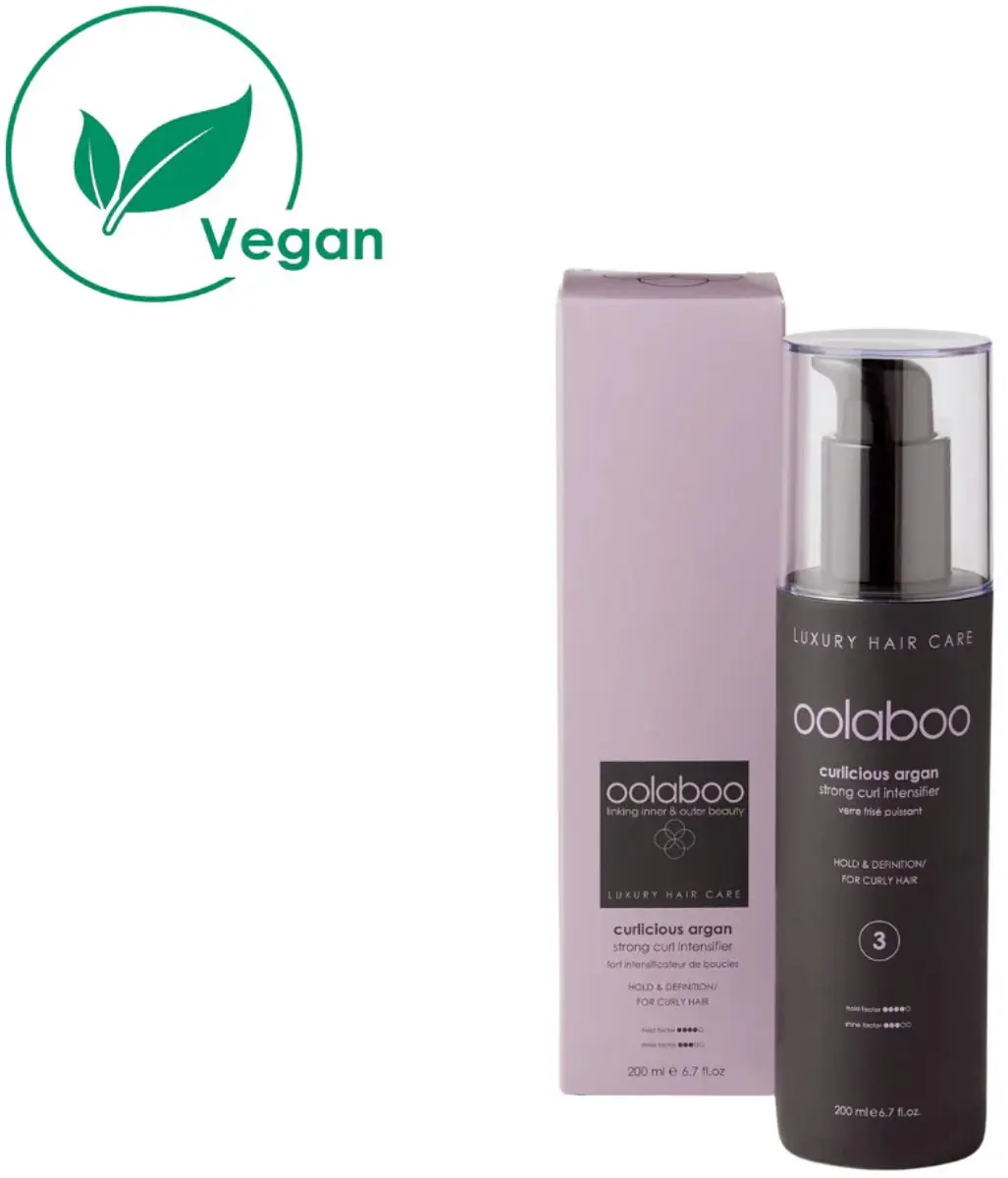 Oolaboo Curlicious Argan Strong Curl Intensifier 200ml