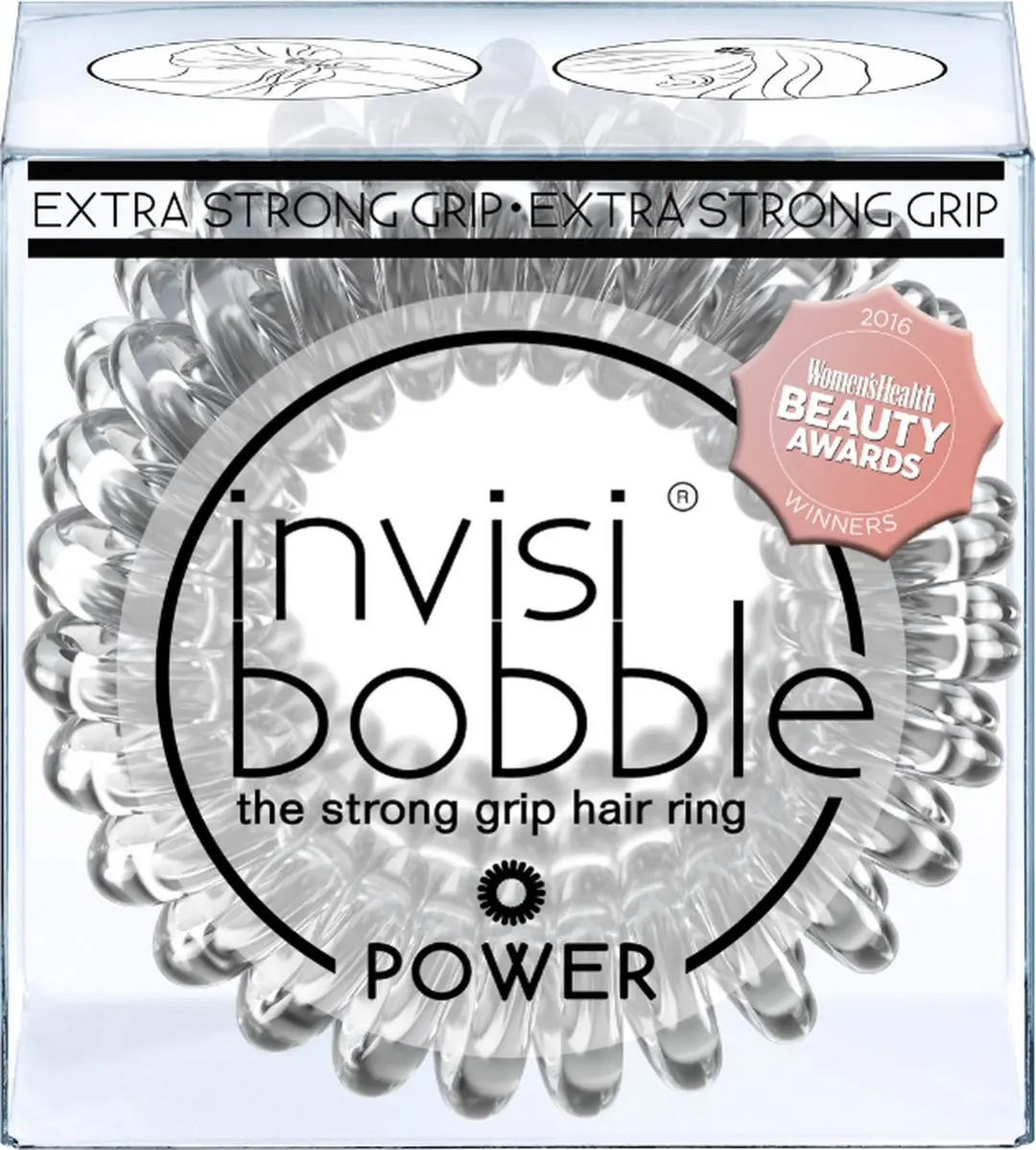 Invisibobble Rubber Hairbands - 3 Stuks Transparant - afbeelding 6 van 6