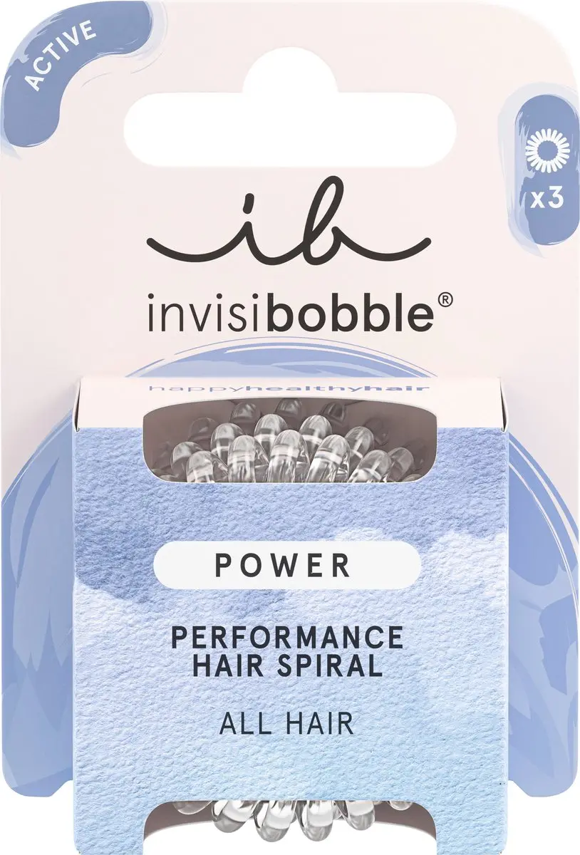 Invisibobble Rubber Hairbands - 3 Stuks Transparant