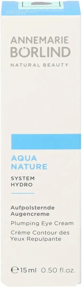 Annemarie Börlind Aquanature Plumping Eye Cream 15ml