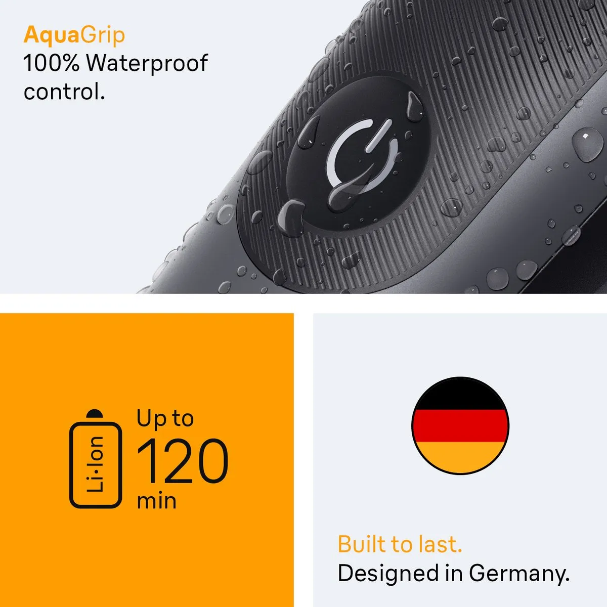 Braun S5 AIO5520 Tondeuse - Hoofd - Zwart/Grijs - afbeelding 6 van 6