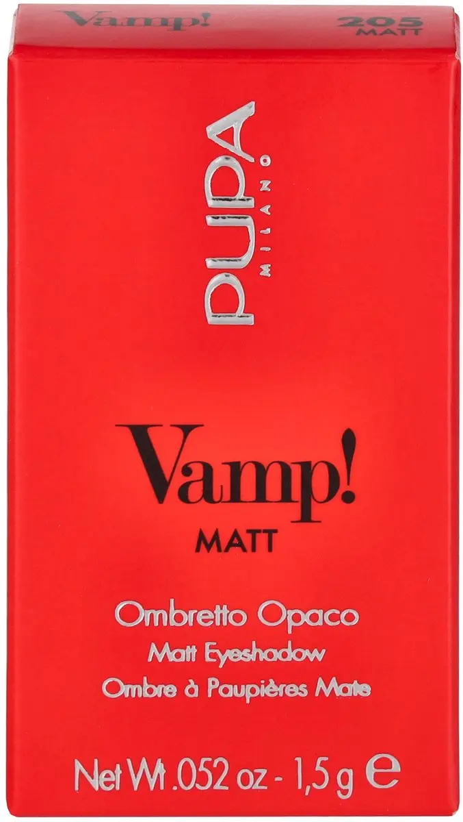 Pupa Milano Vamp! Matt Oogschaduw 205 Biscuit - 1,5 g