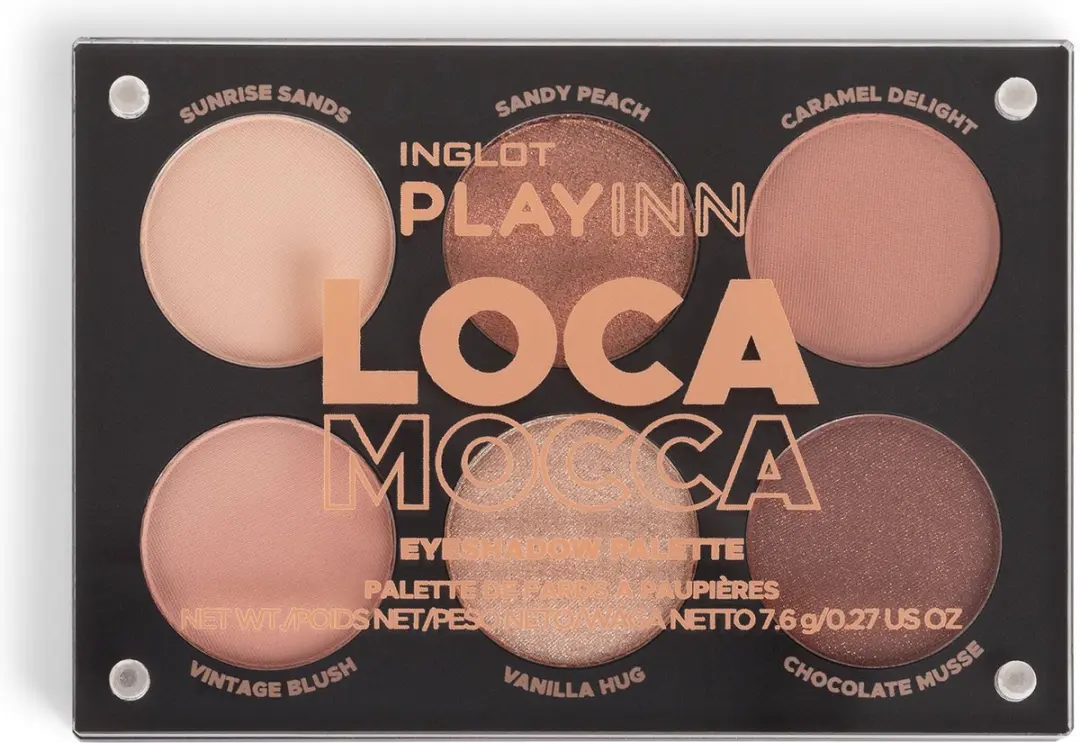 Inglot Loca Mocca Oogschaduw Palette 7.4g