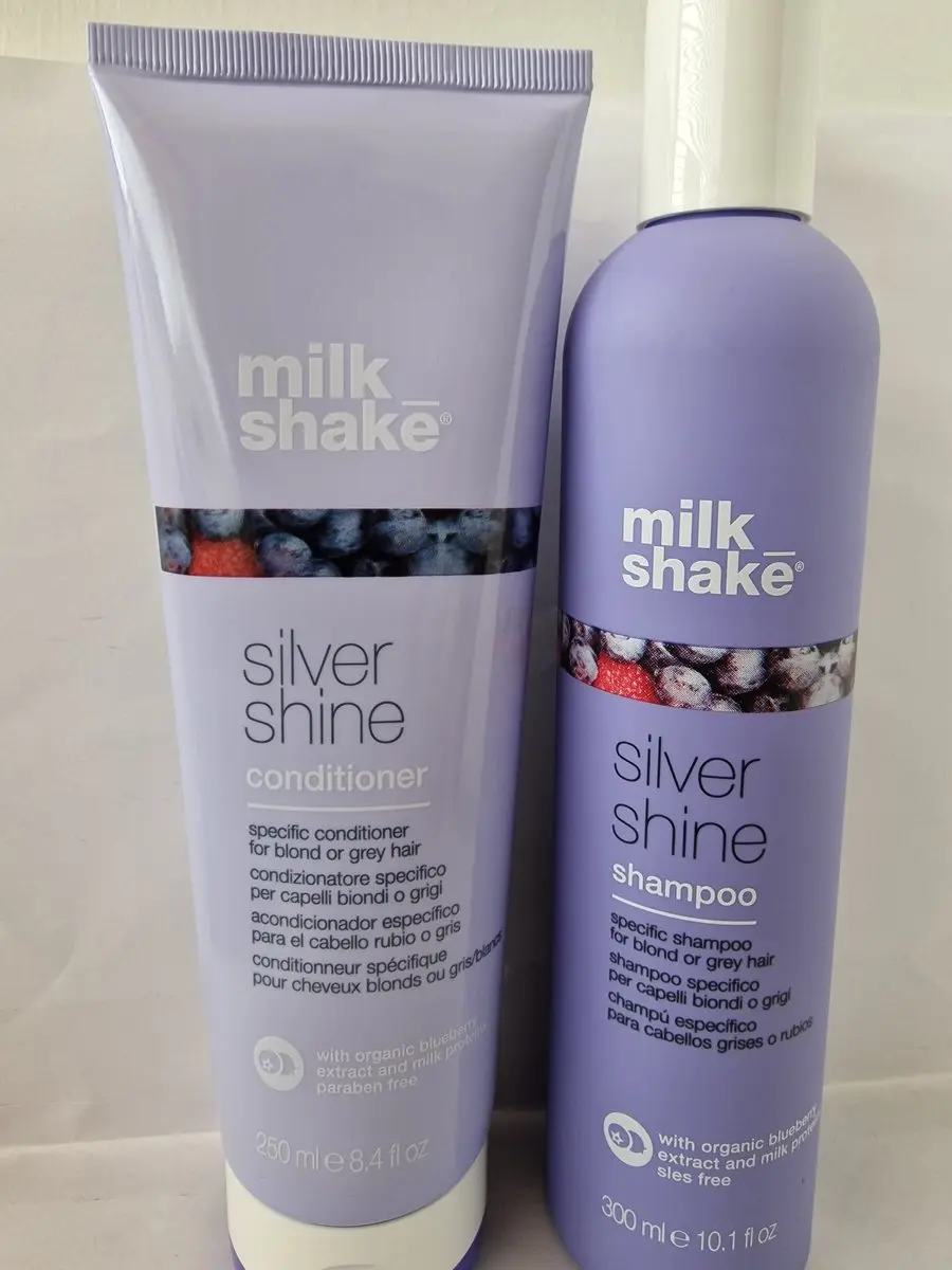 Milk Shake Silver Shine Duo Shampoo & Conditioner 550ml