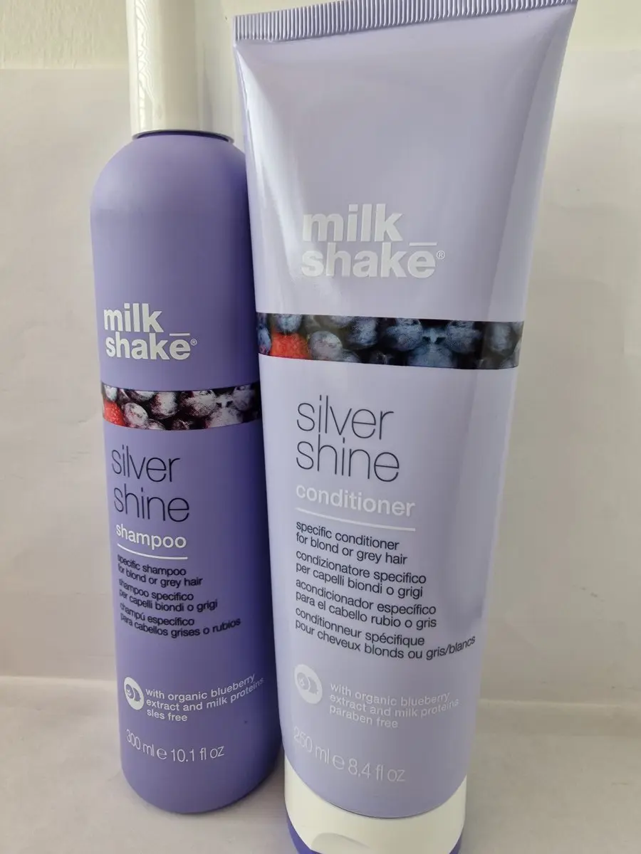 Milk Shake Silver Shine Duo Shampoo & Conditioner 550ml