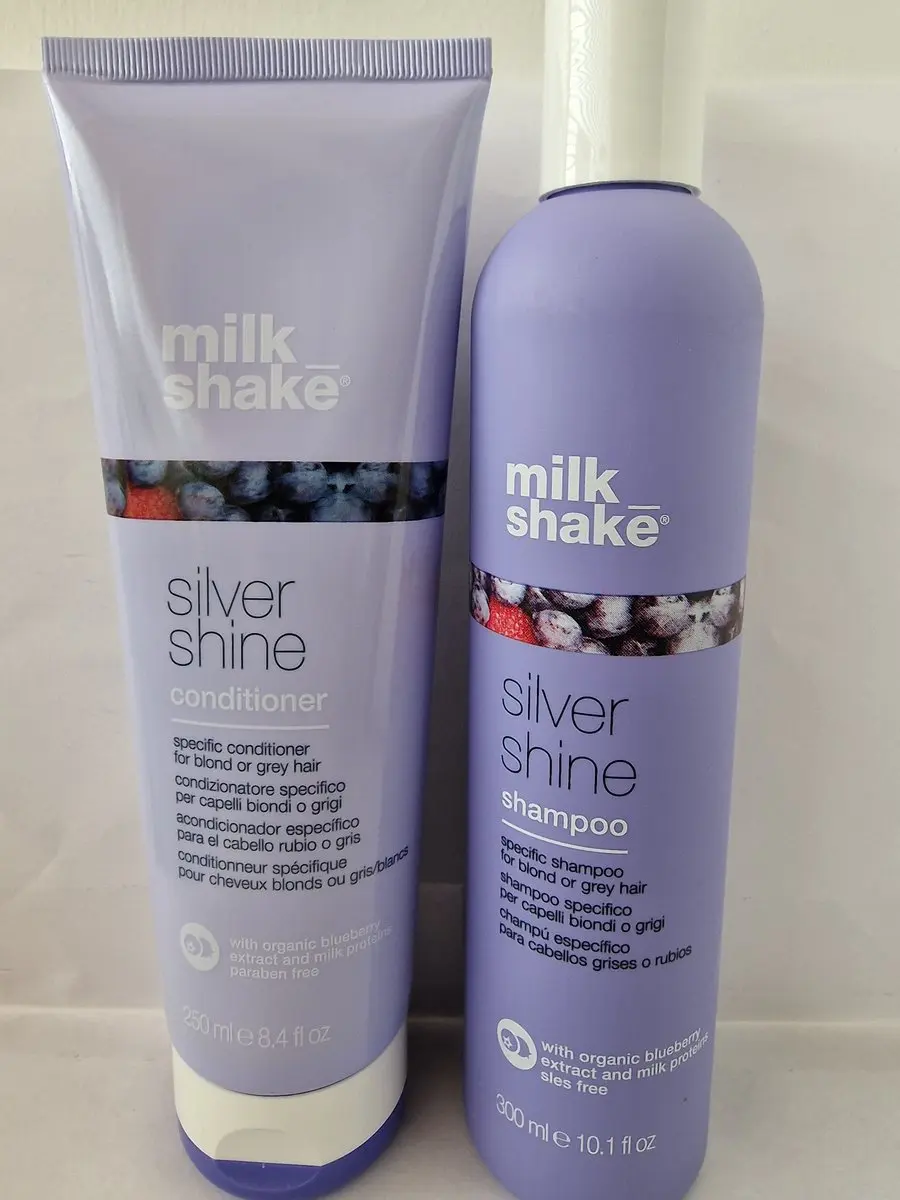 Milk Shake Silver Shine Duo Shampoo & Conditioner 550ml