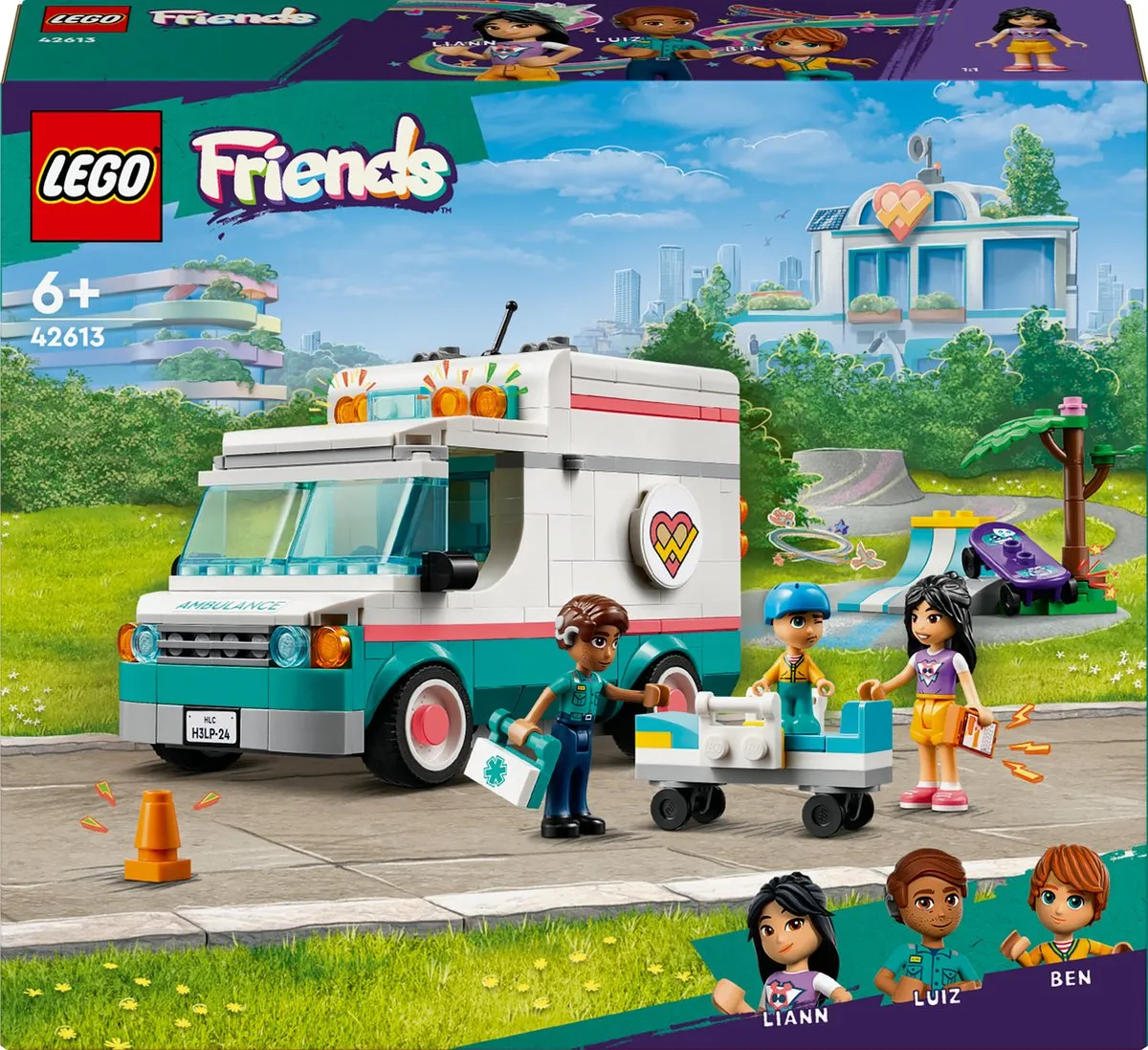 LEGO Heartlake Stadsambulance 42613