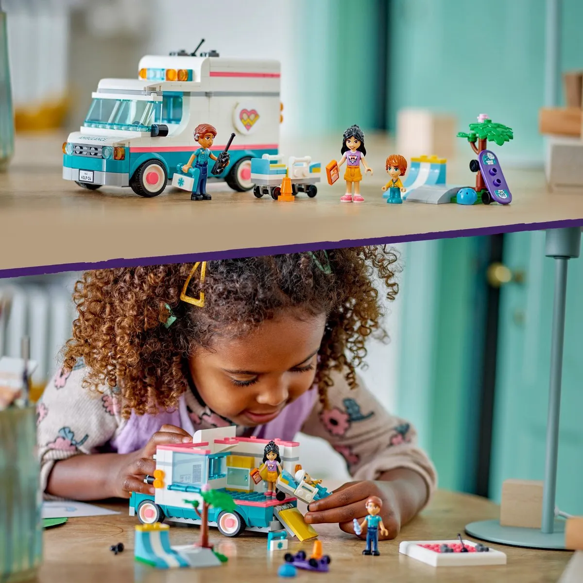 LEGO Heartlake Stadsambulance 42613 - 344 Stukken