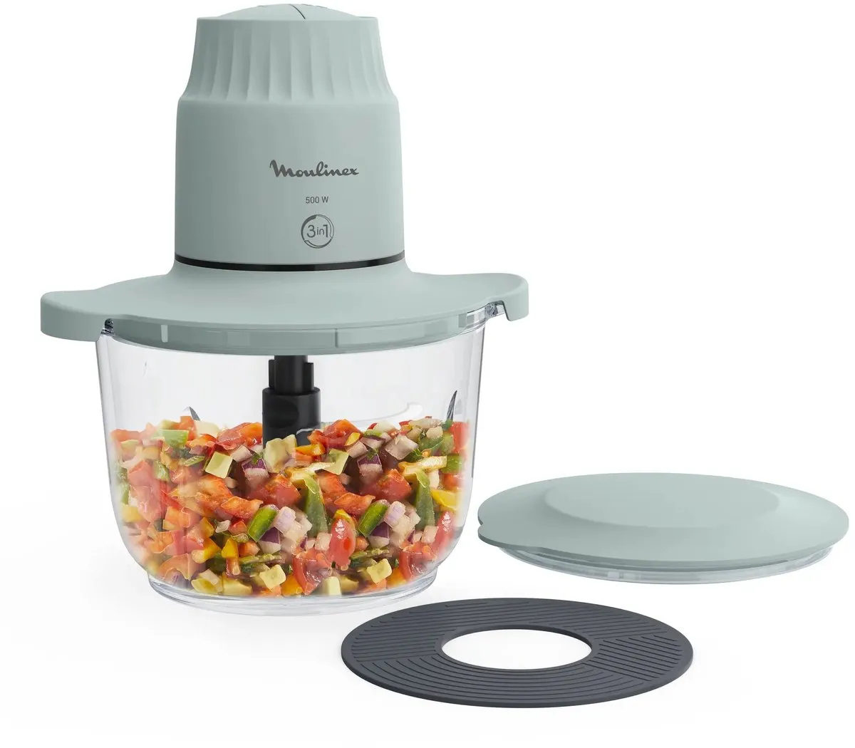 Moulinex Choppeo DJ603110 Elektrische Hakmolen 500W