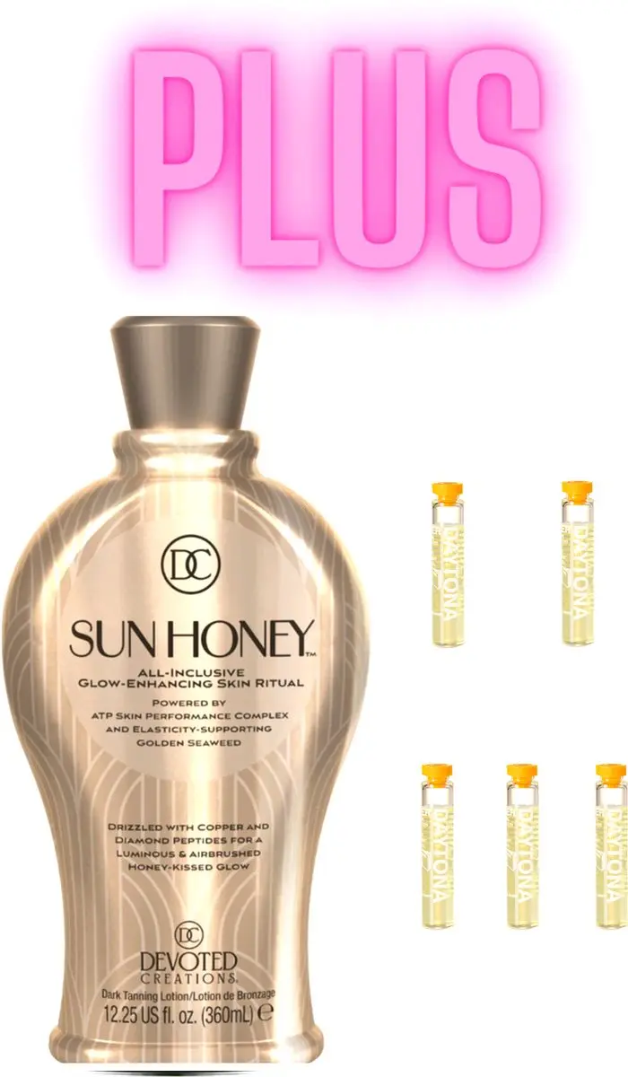 Devoted Creations Sun Honey 360ml Zonnebankcrème