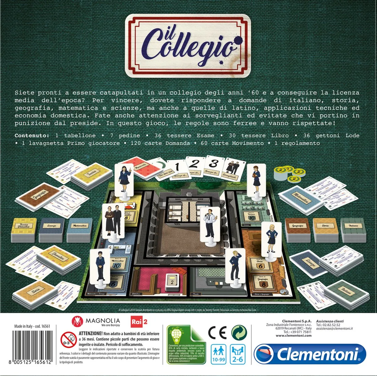 Clementoni 16561 Bordspel - Economische Simulatie - 2-6 Spelers