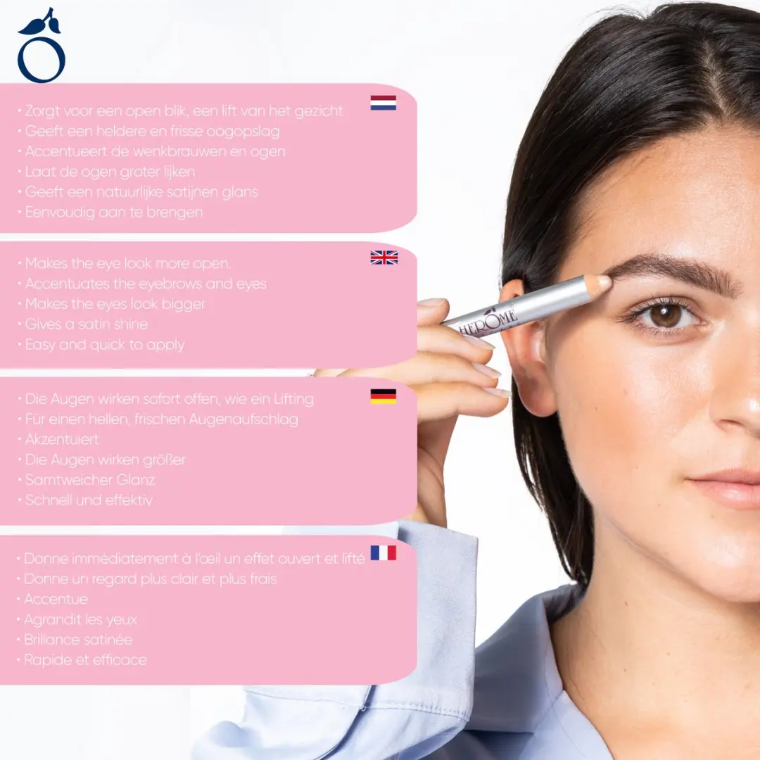 Herome Eye Care Oogpotlood Sundew Roze - 5g