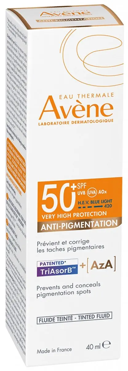Avène Getinte Fluide Anti-Pigmentatie SPF50 40ml