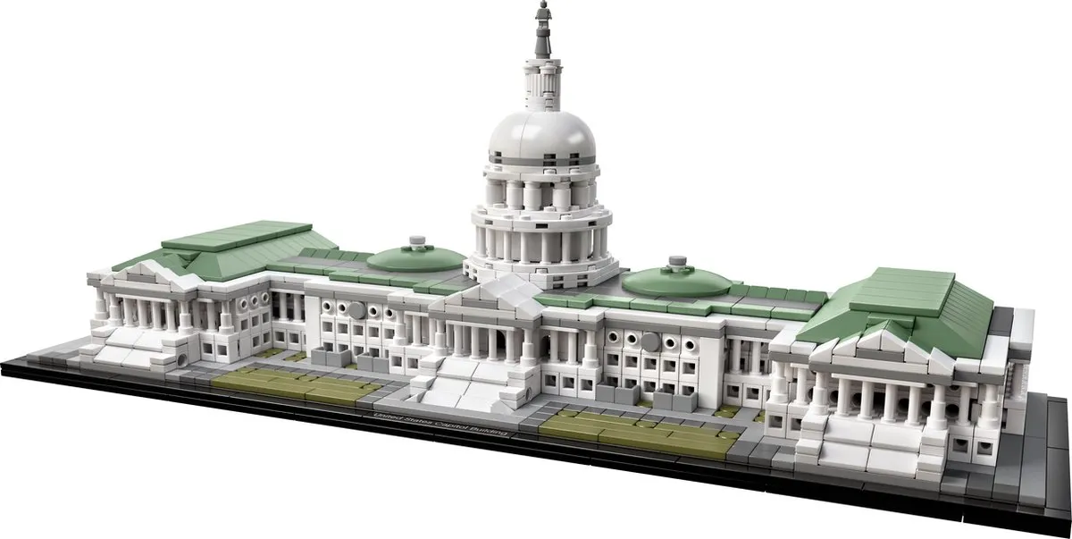 LEGO Architecture United States Capitol Building 21030 - 1032 Stukken