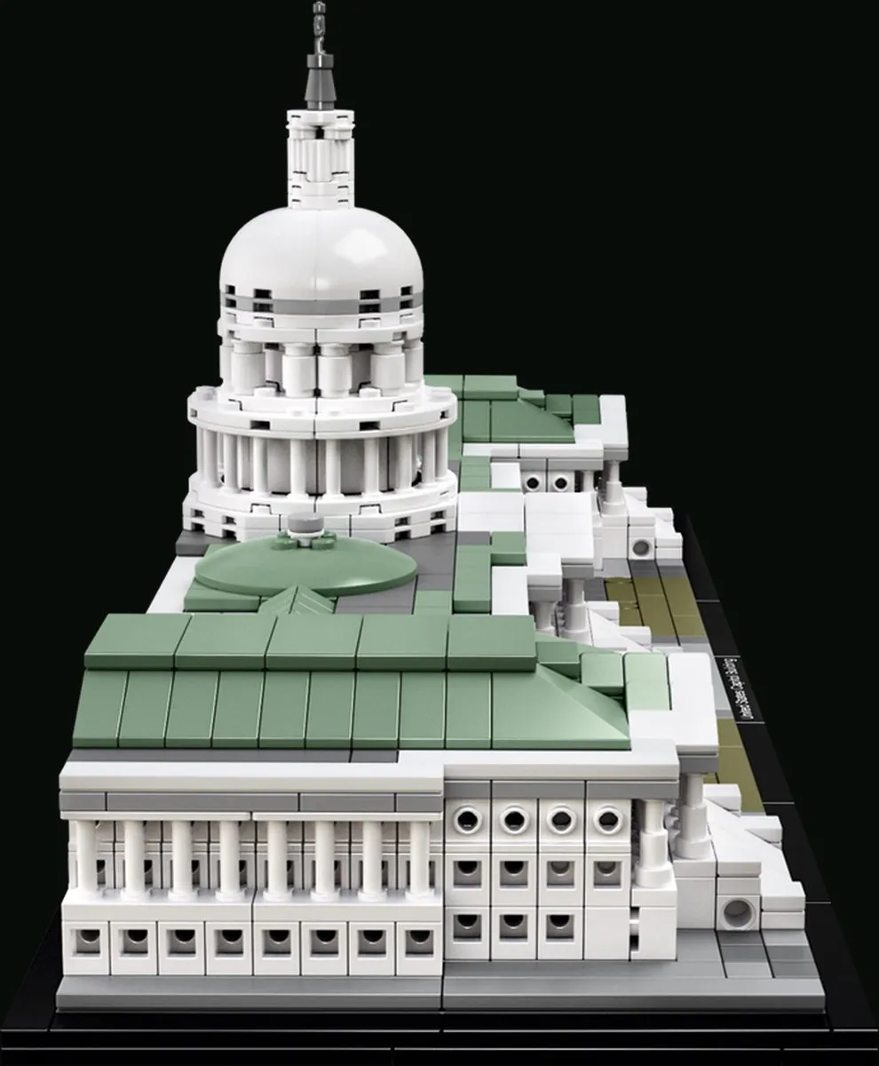 LEGO Architecture United States Capitol Building 21030 - 1032 Stukken