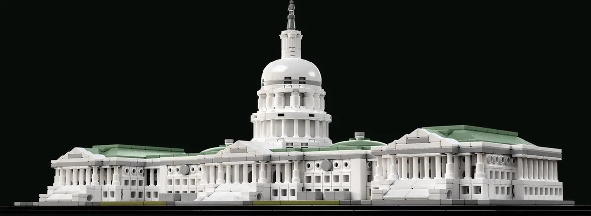LEGO Architecture United States Capitol Building 21030 - 1032 Stukken - afbeelding 6 van 6