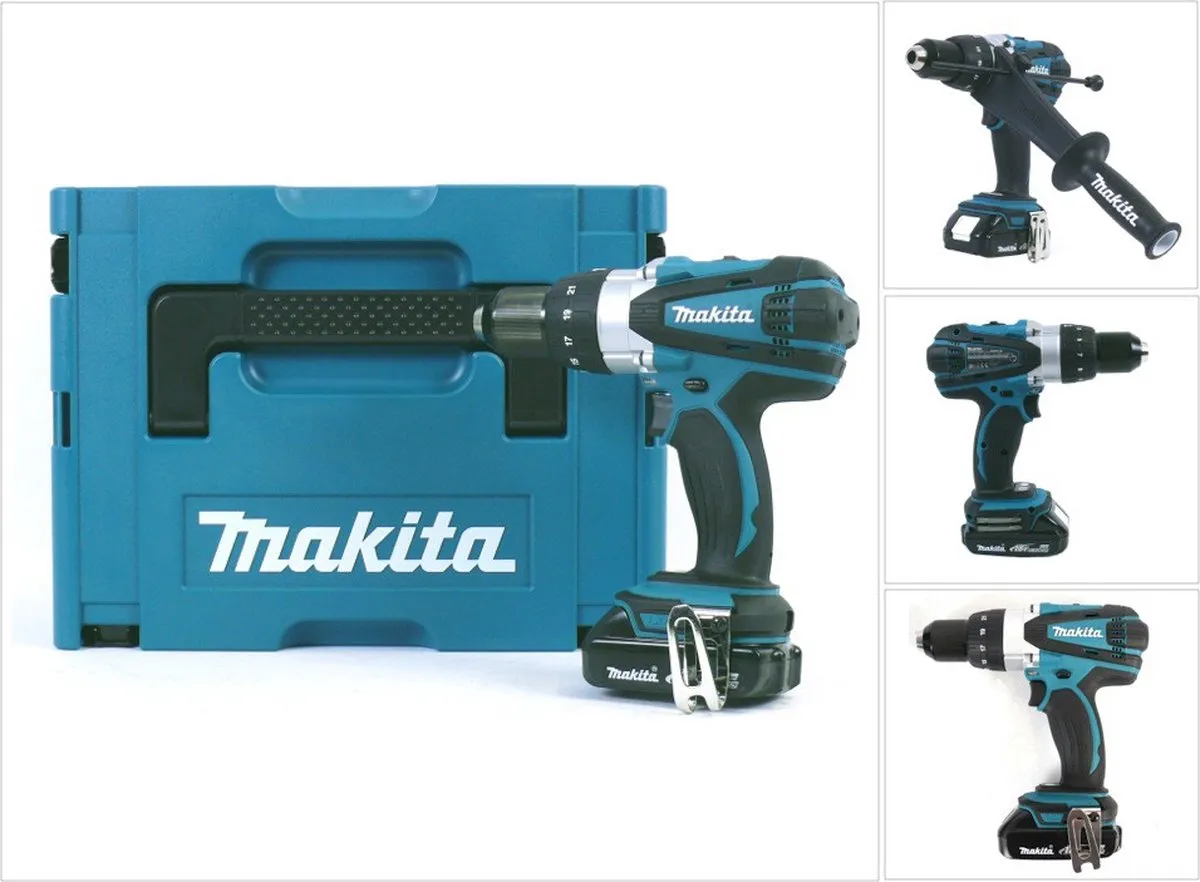 Makita DHP458Y1J Klopboormachine 18V