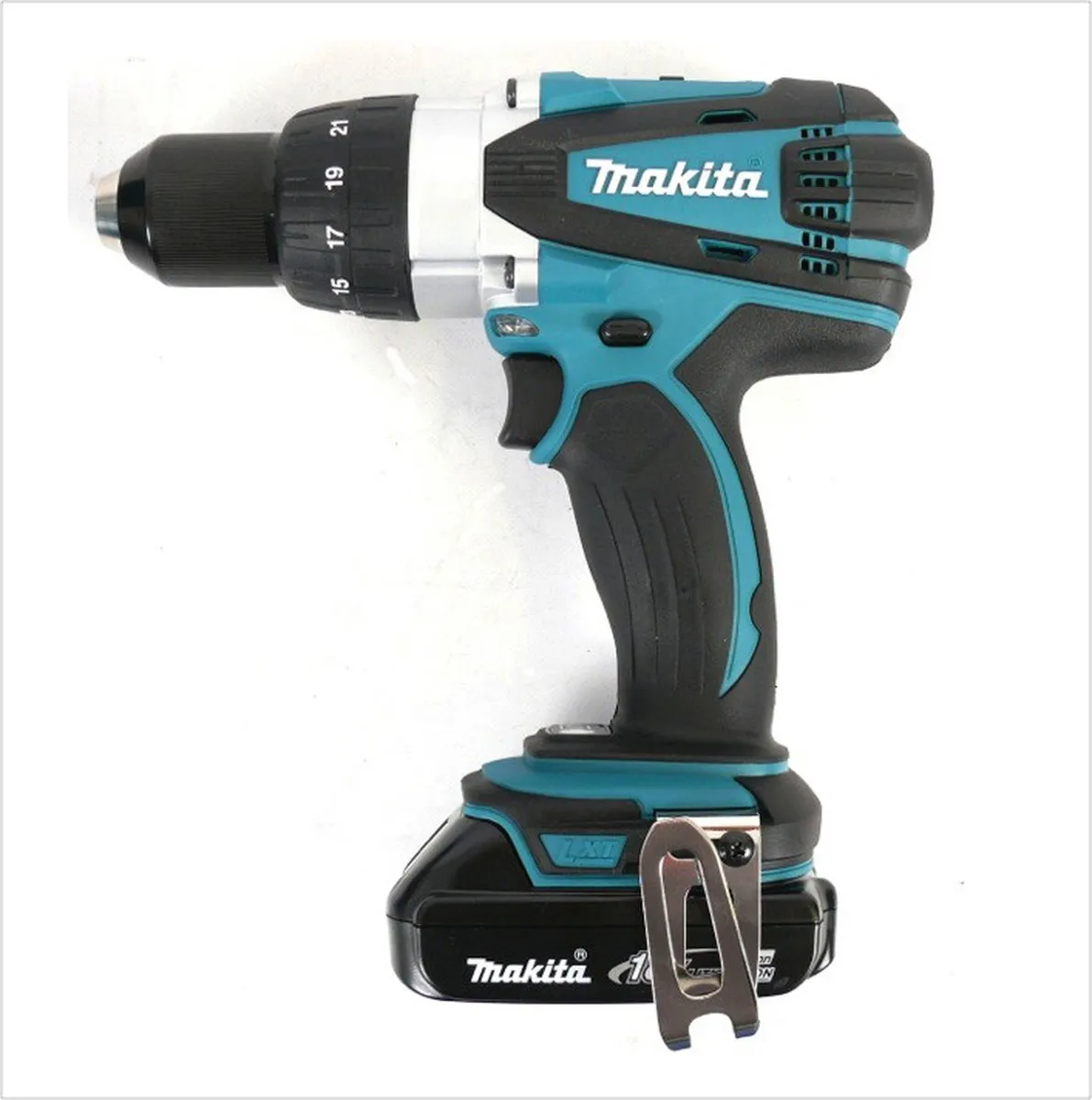 Makita DHP458Y1J Klopboormachine 18V - 91Nm - 21 standen - 1x 1,5Ah - afbeelding 5 van 6