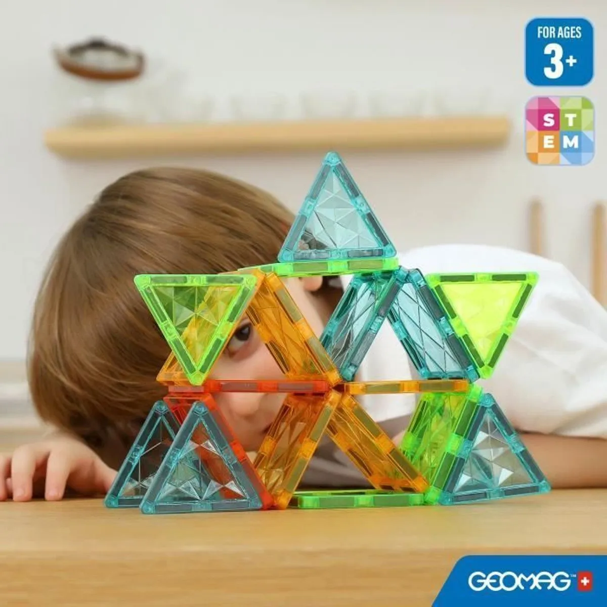 Geomag Magnetische Tegels Kristal 24 Stuks