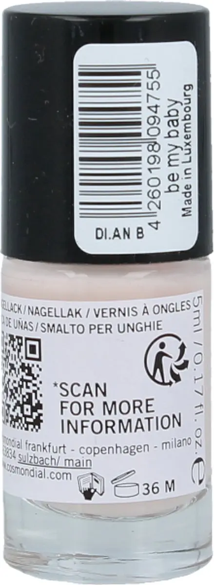 Benecos Vegan Nagellak Be My Baby - 5ml - Beige