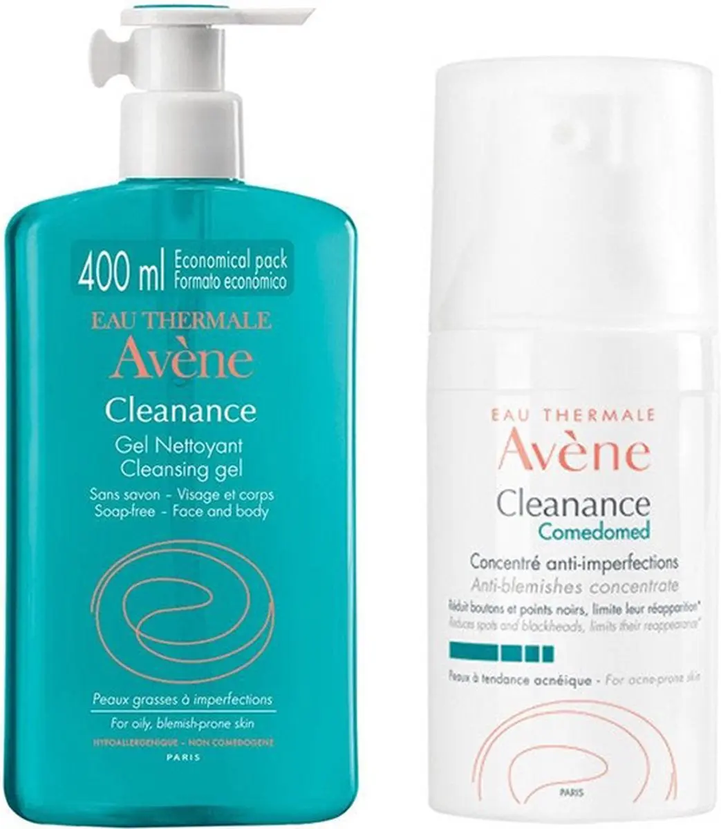 Avène Cleanance Reinigingsgel & Comedomed Concentraat