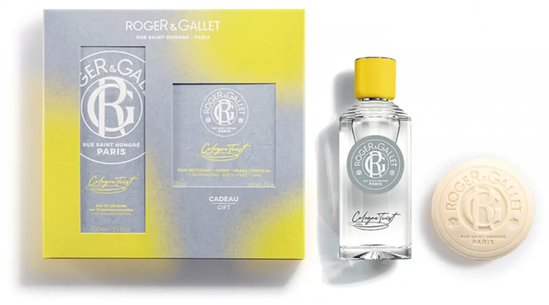 Roger & Gallet Cologne Twist Eau de Cologne 100ml - Reinigingsreep 100g