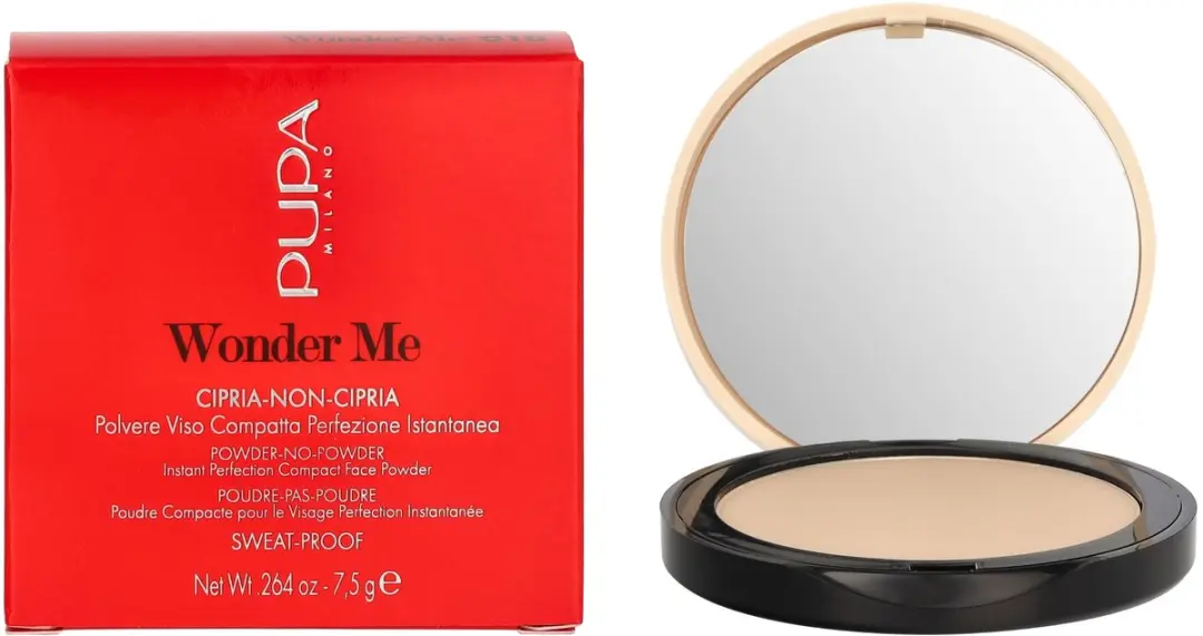 Pupa Milano Wonder Me Compact Face Powder #010 Ivory 7.5g