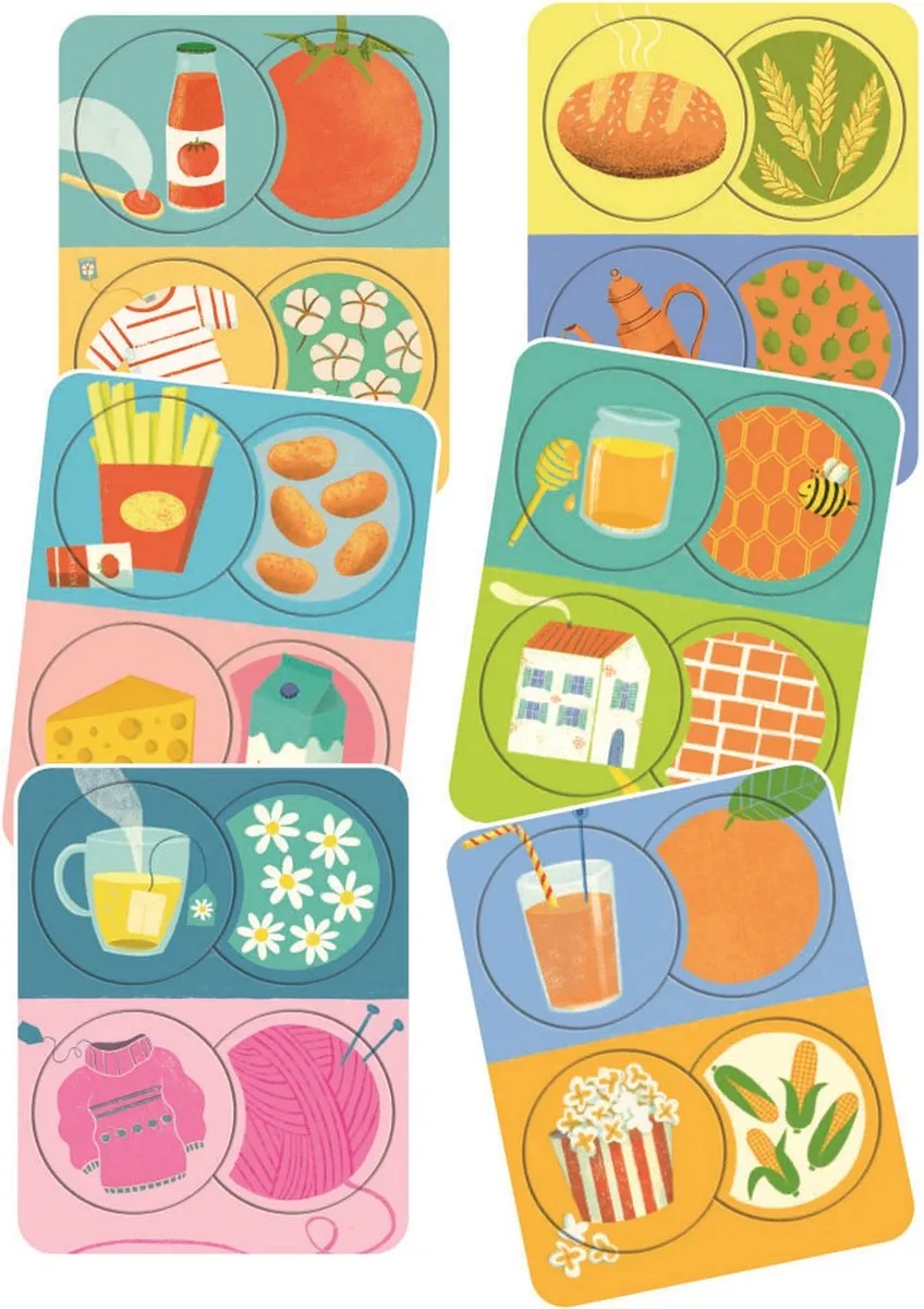 Clementoni Little Match Junior Puzzel 24-delig - Multi kleur