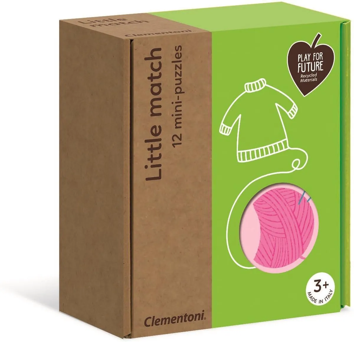 Clementoni Little Match Junior Puzzel 24-delig - Multi kleur - afbeelding 6 van 6