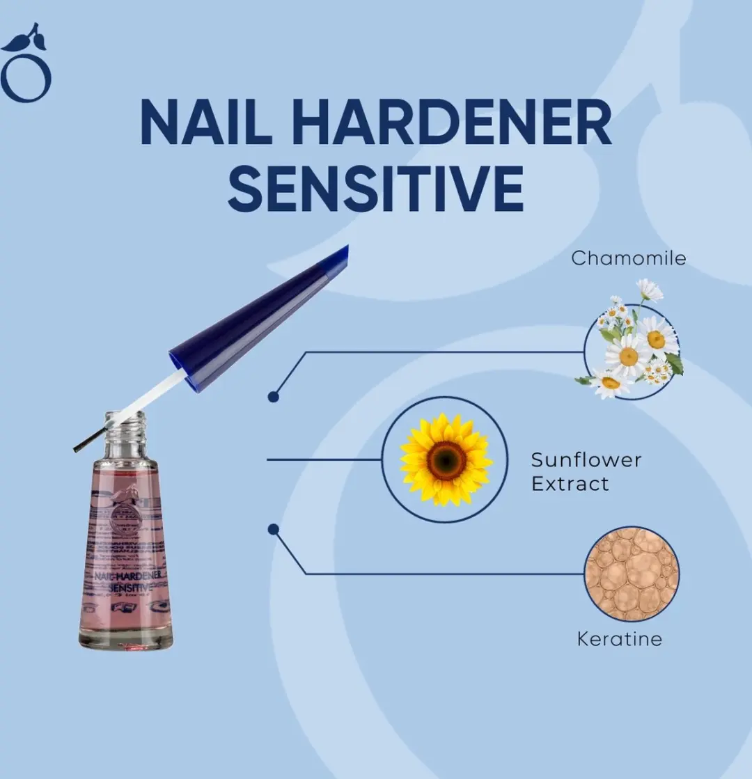 Herome Nagelverharder & Base Coat 3x10ml - Transparant