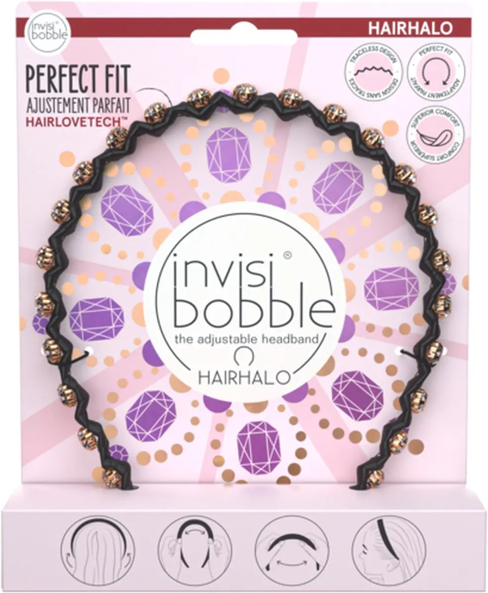 Invisibobble HairHalo Put Your Crown On - Bronze