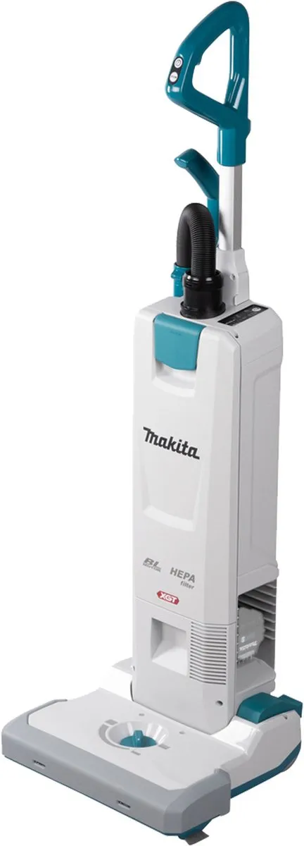 Makita VC010GZ Accu Borstelstofzuiger XGT 40V Max - Wit/Blauw