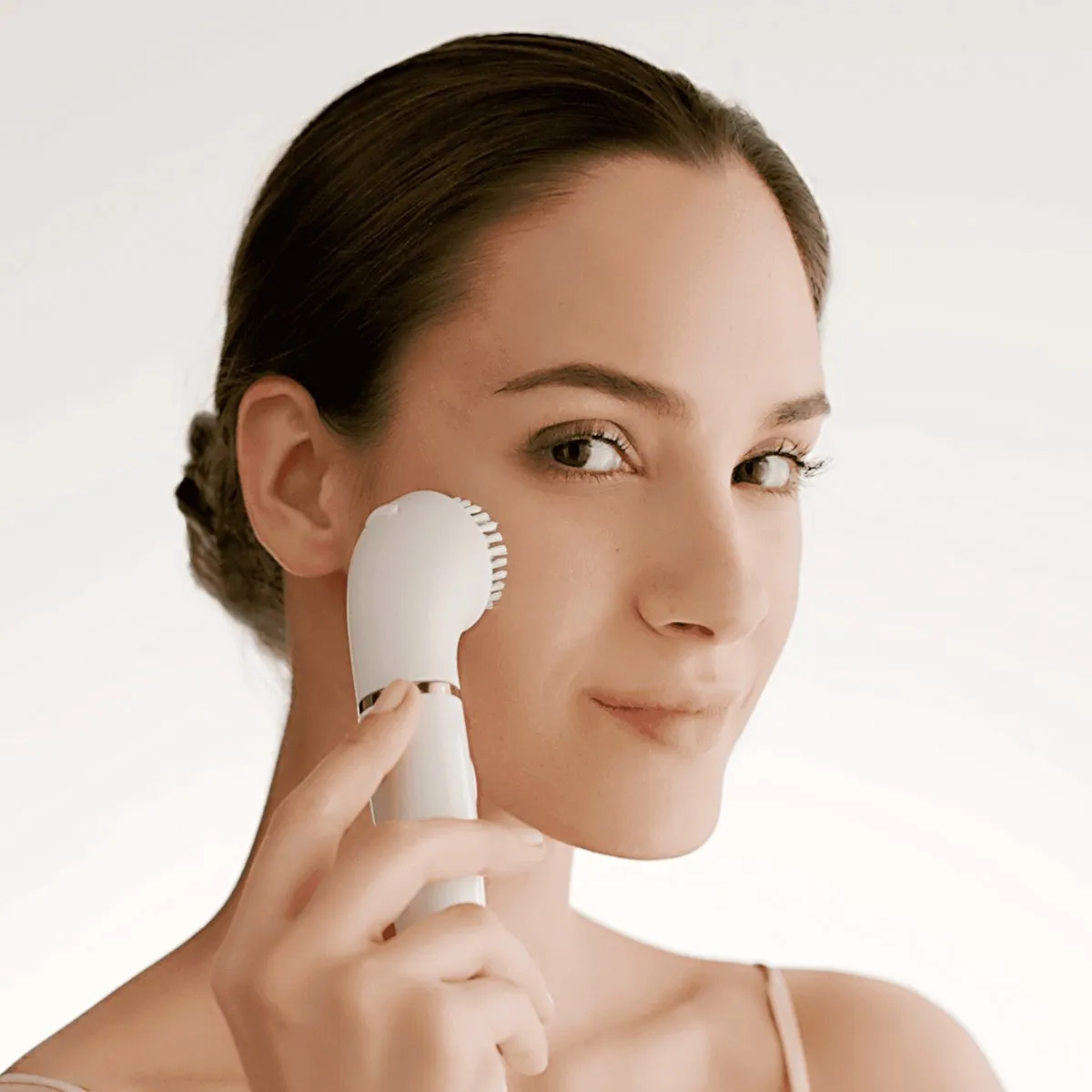 Braun FaceSpa PRO 910 Gezichtsepilator Reinigingsborstel - Wit - afbeelding 6 van 6