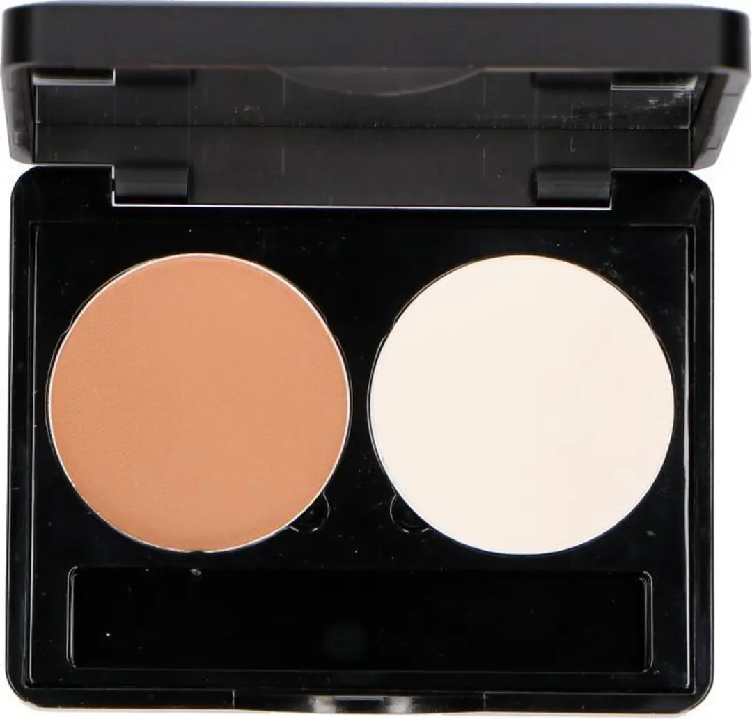 Make-up Studio Shading & Highlight Box - 23g - White/Brown