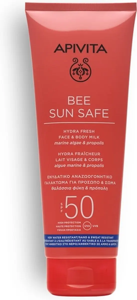Apivita Fresh Face & Body Milk SPF50 200ml