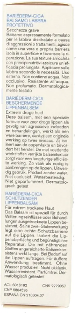Uriage Bariéderm Herstellende Lippenbalsem 15ml