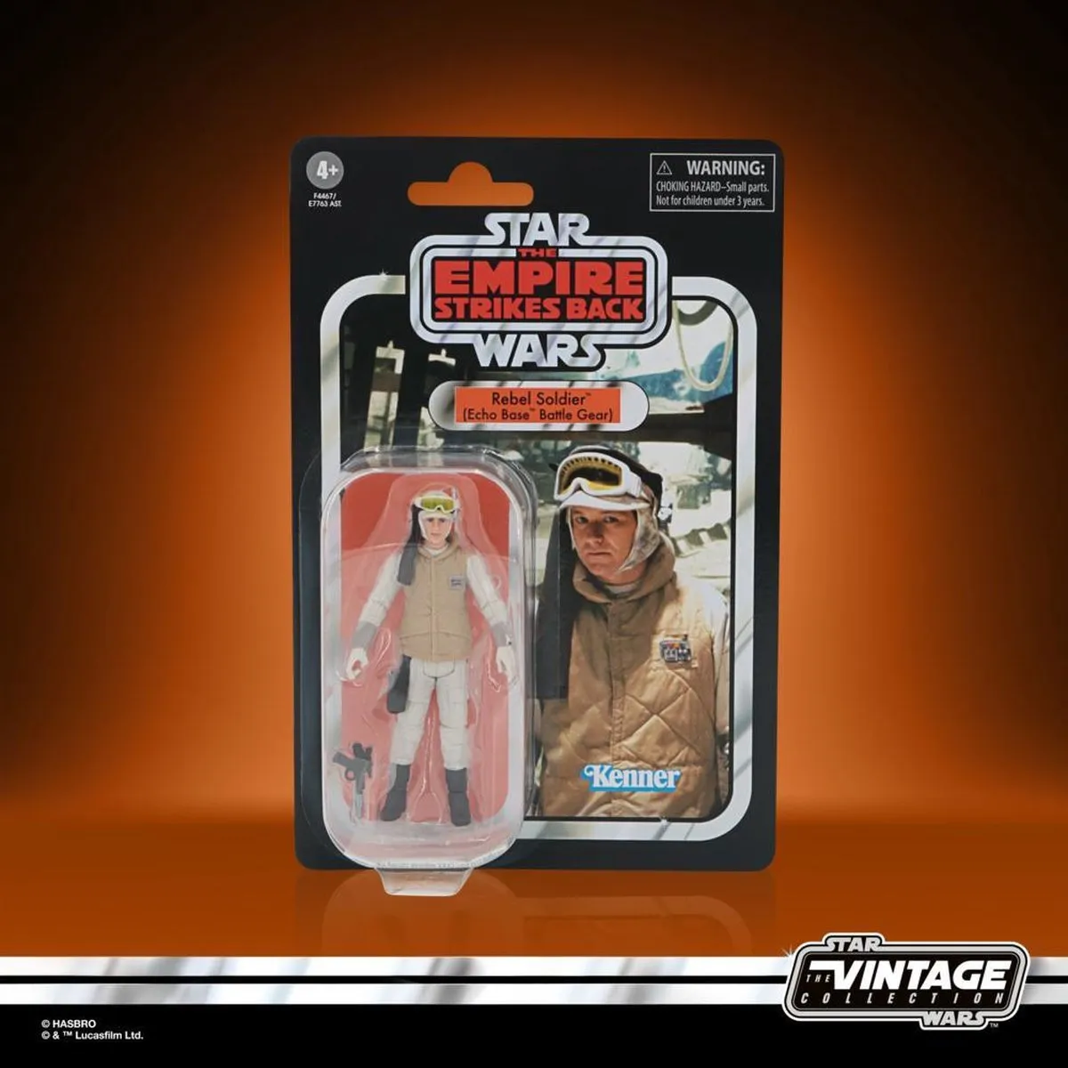 Star Wars The Vintage Collection Rebel Soldier Speelfiguur 10cm F44675X0 - afbeelding 6 van 6