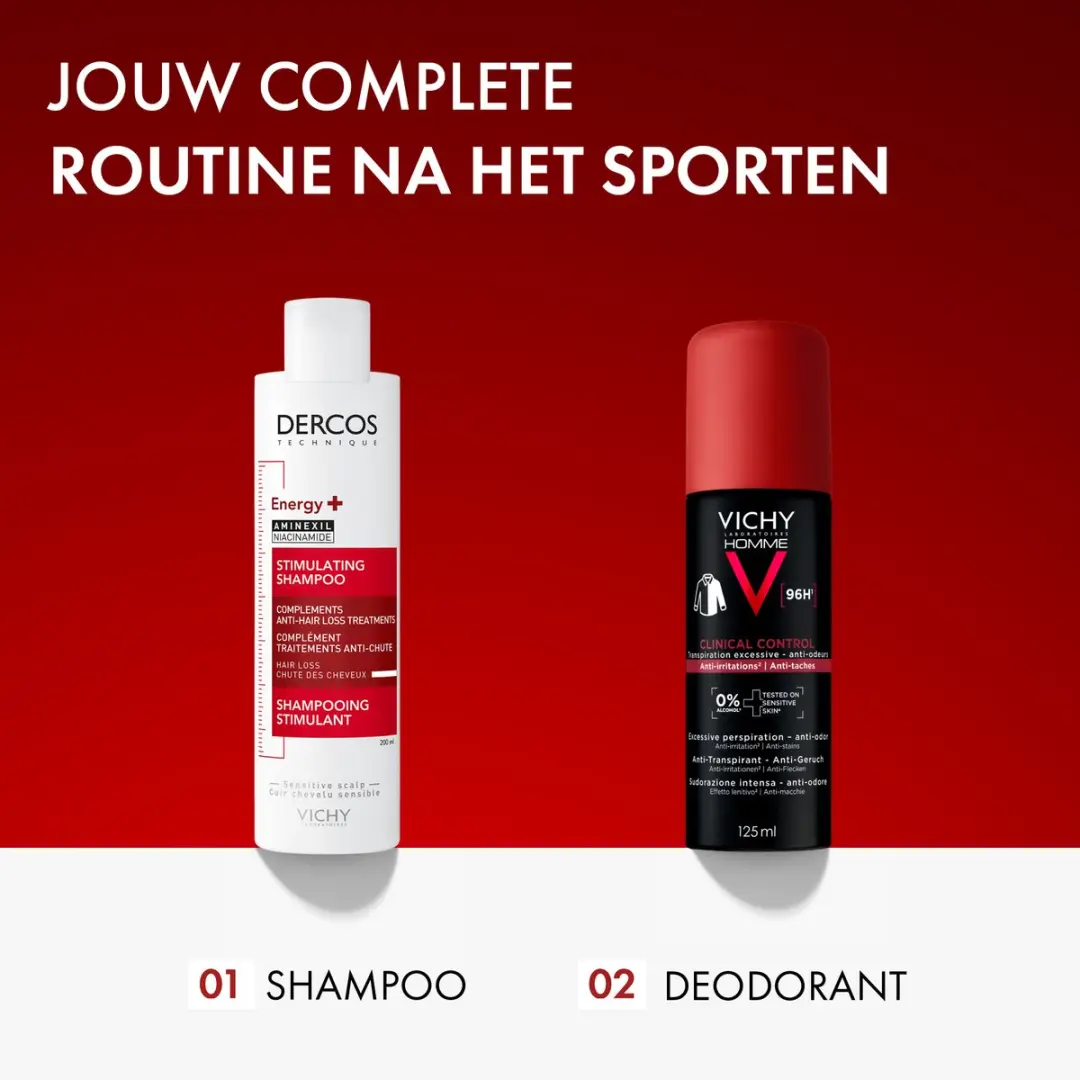 Vichy Homme Clinical Control Anti-Transpirant 96H - 125ml