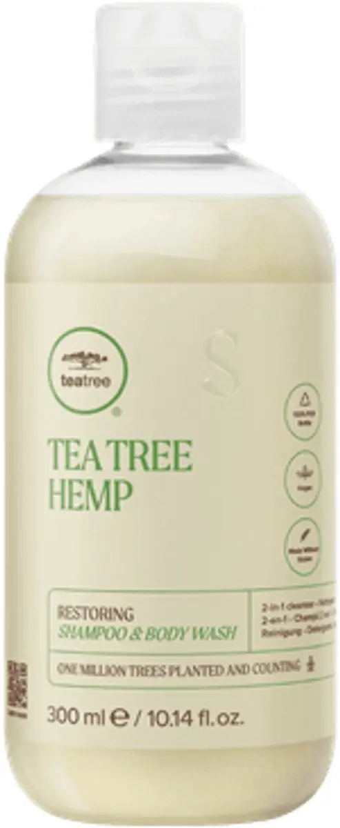 Paul Mitchell Tea Tree Hemp Restoring Shampoo & Body Wash 300ml