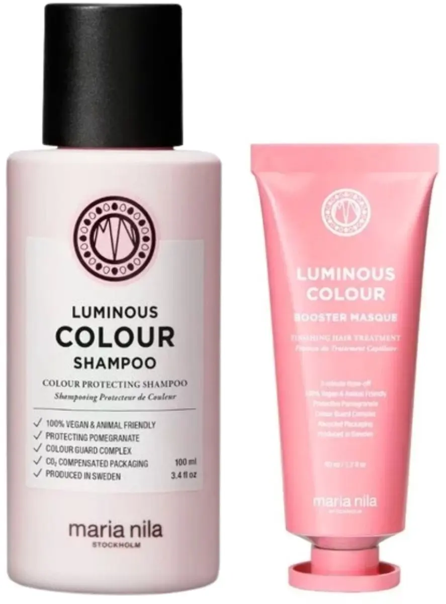 Maria Nila Luminous Colour Booster Travel Set