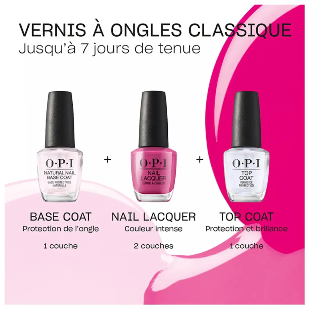 O.P.I. Top Coat NTT30 - 15ml Transparant