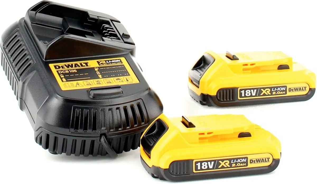 DeWalt DCS335 D2 Accudecoupeerzaag 18V - 2x 2.0Ah Accu + Snellader - afbeelding 5 van 6