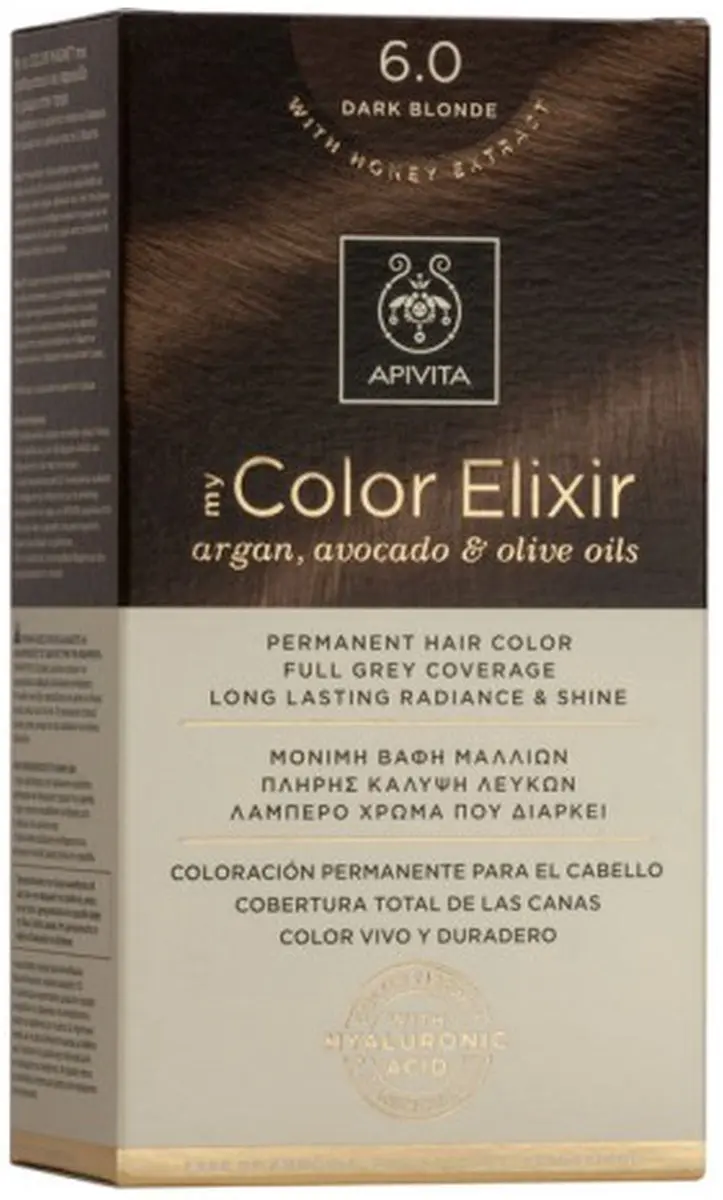 Apivita My Color Elixir Donkerblond 6.0 Haarverf 50ml
