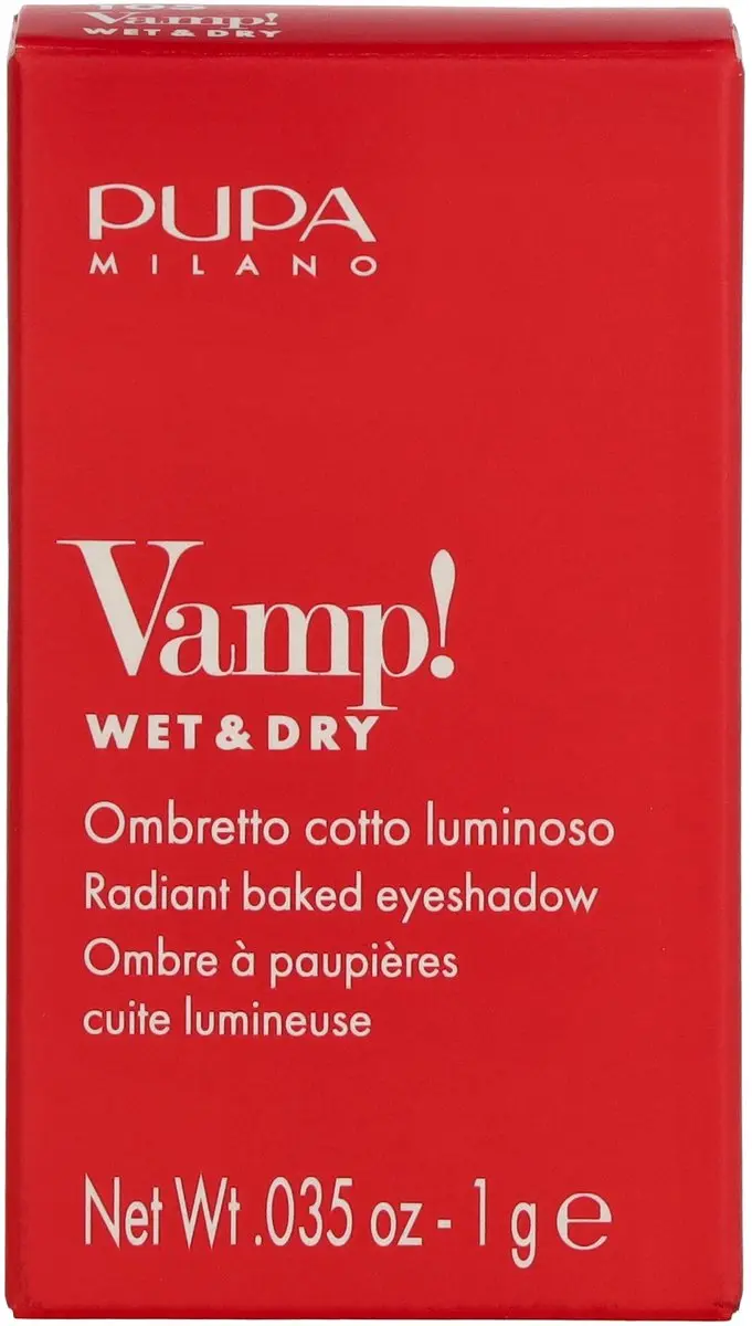 Pupa Milano Vamp! Wet & Dry Eyeshadow Eden Rose 1g