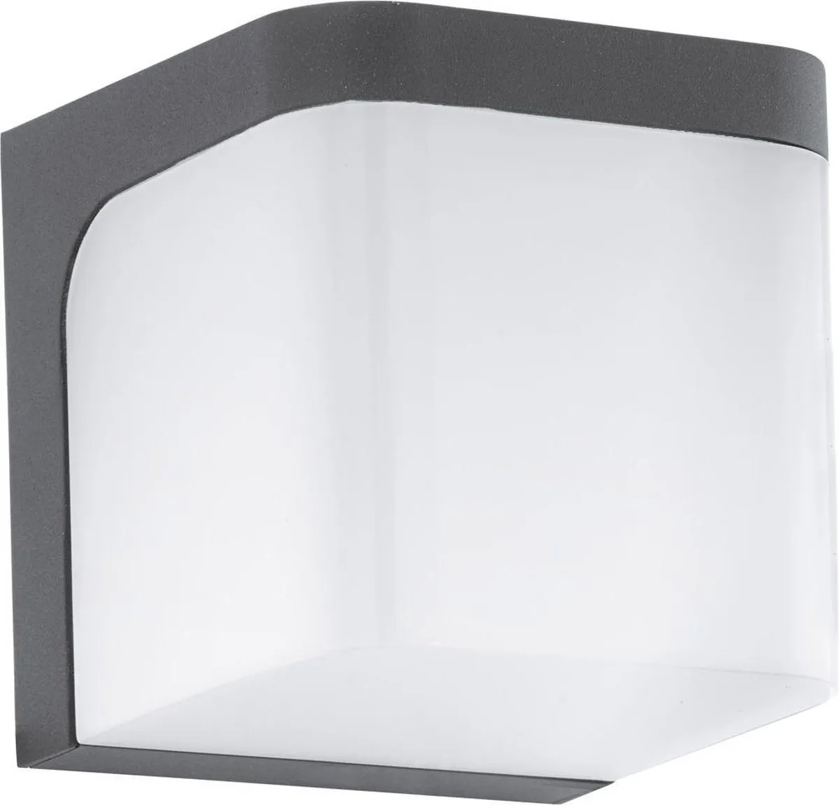 Eglo Jorba Wandlamp Antraciet - IP44 - 1 Lichtpunt