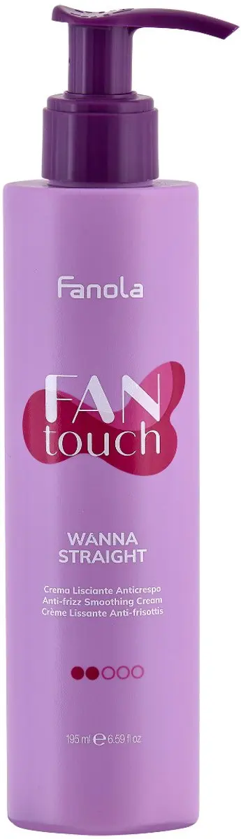 Fanola FANtouch Wanna Straight Anti-Pluis Crème 195ml