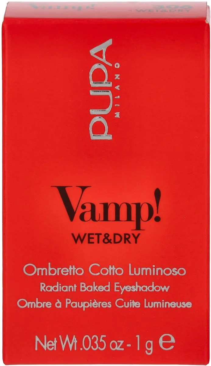 Pupa Milano Vamp! Wet & Dry Oogschaduw 306 Bon-Ton Blue - 1g