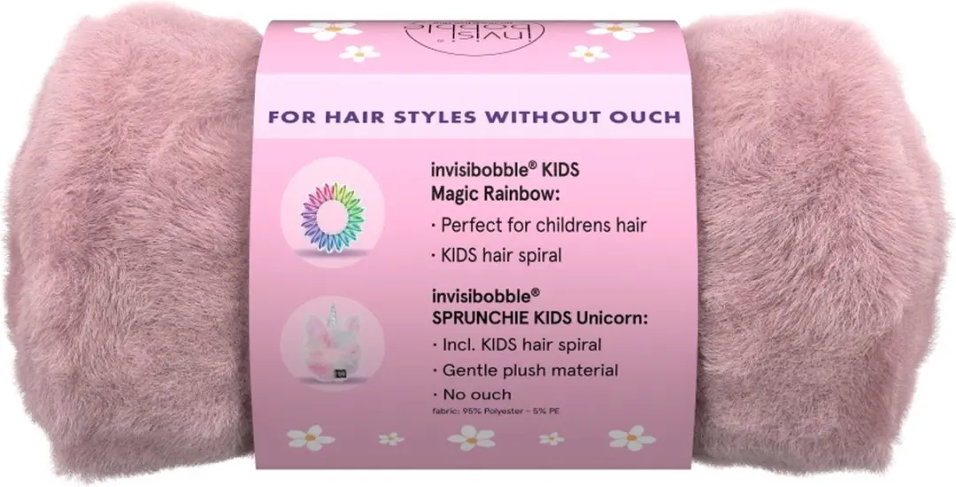 Invisibobble Haarset Kids - 3 Stuks - Roze