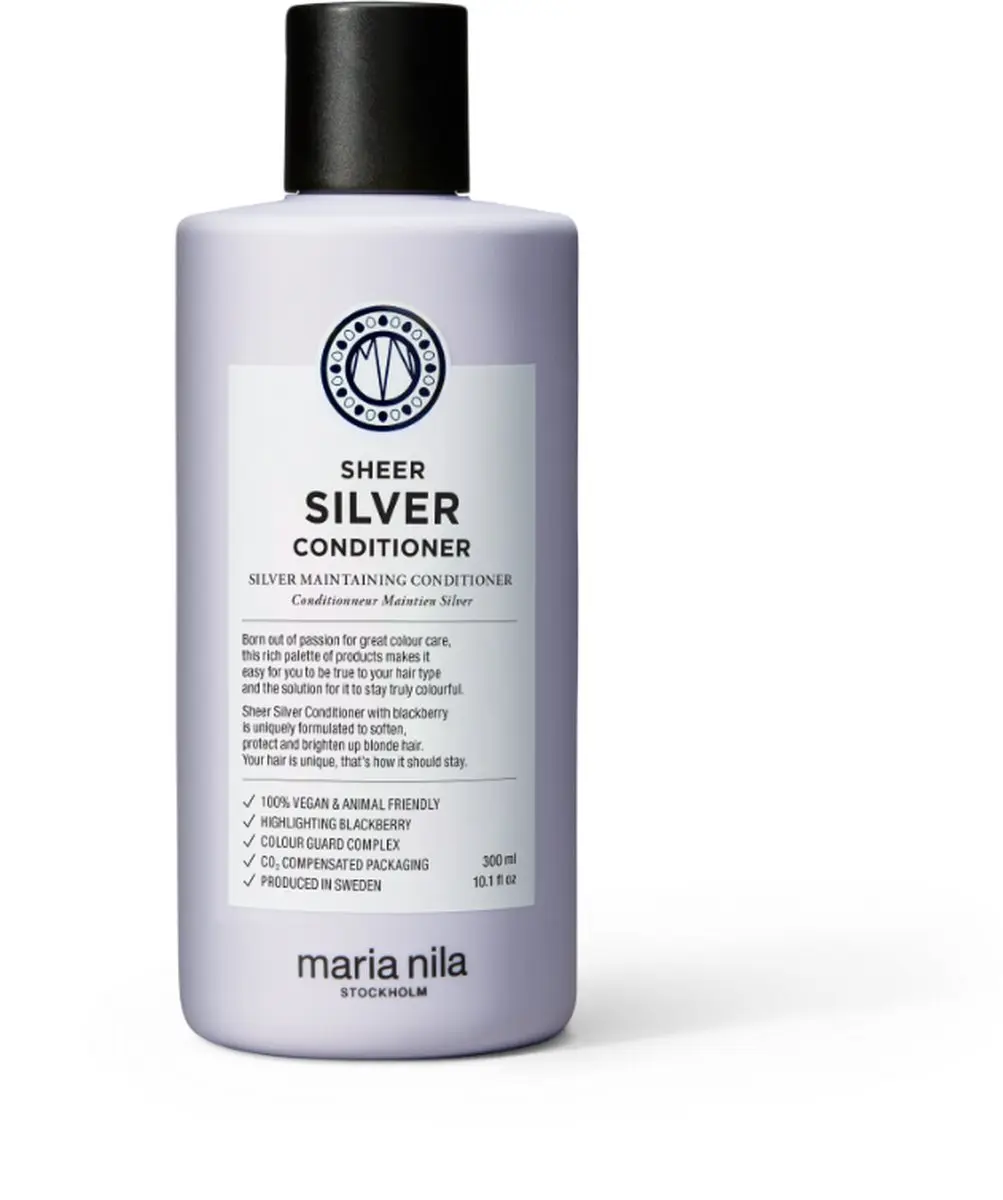 Maria Nila Sheer Silver Conditioner 300ml - afbeelding 6 van 6
